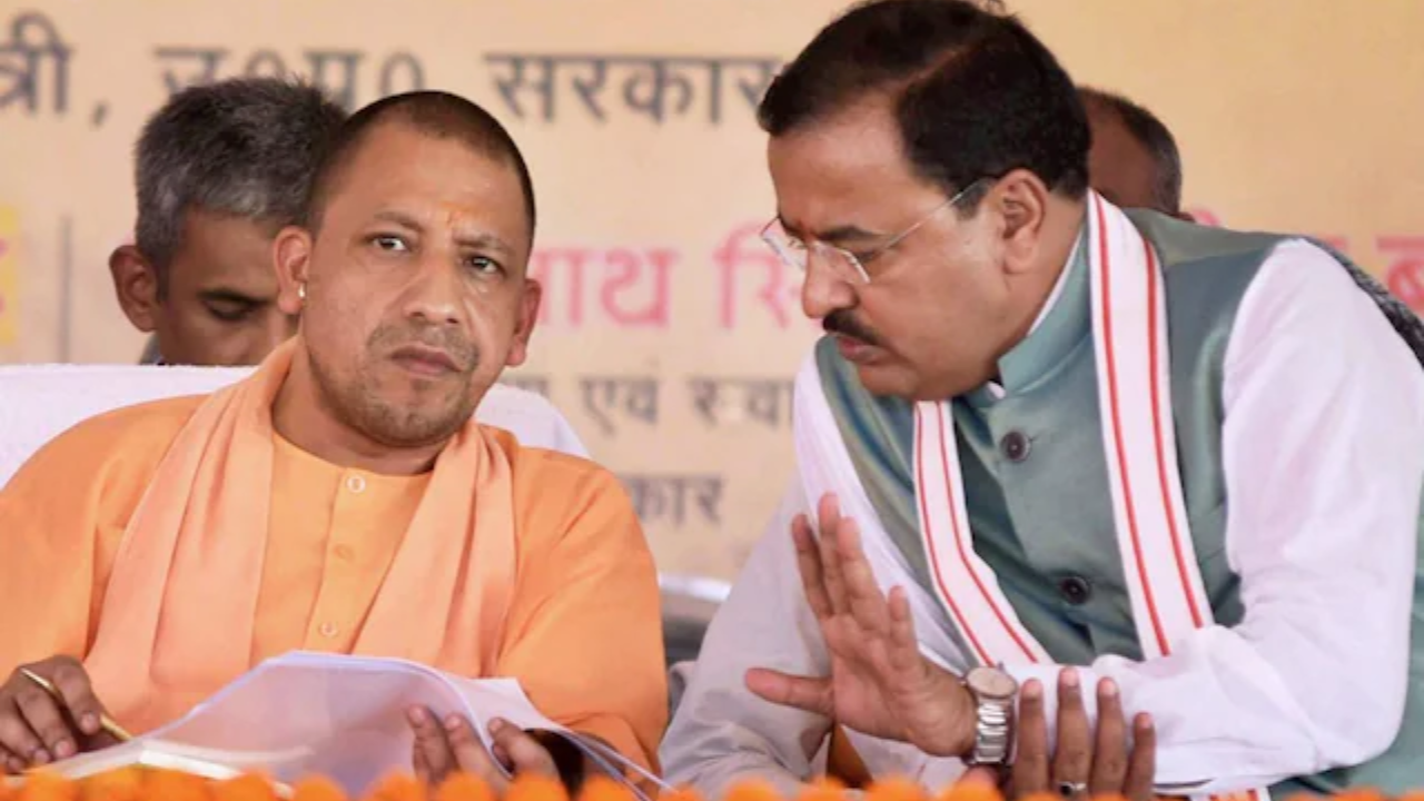 CM Yogi and keshav Maurya