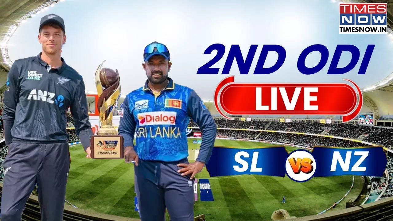 Sri Lanka vs New Zealand Live Score 2nd ODI Play Resumes In Pallekele