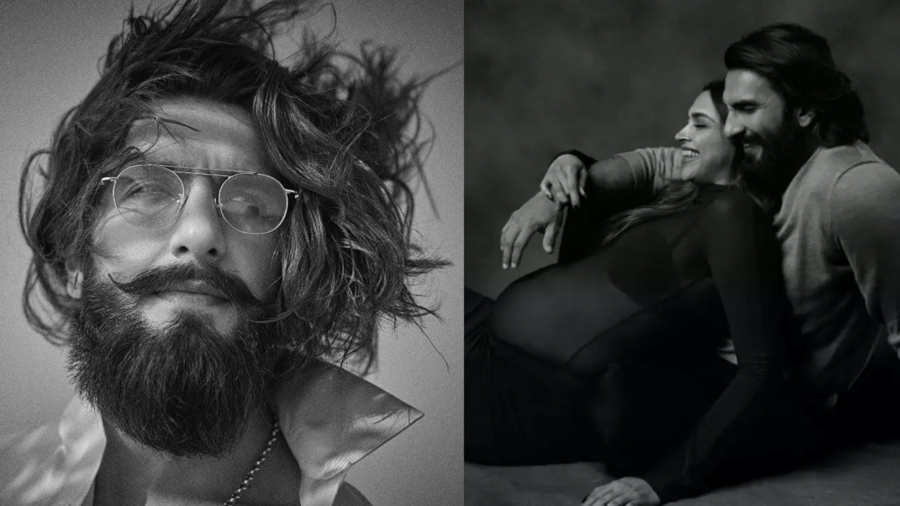 New Dad Ranveer Singh Sets Internet Ablaze With Stunning Monochrome Pics. Fans Say &#x27;Dua Ke Papa Looking Hot&#x27;