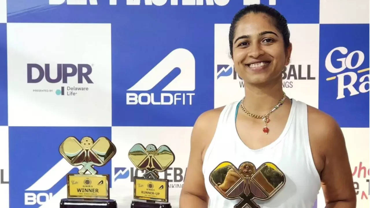 BLR Masters 2024 : Sharmada Balu Bags Maiden Pickleball Pro Gold, Finishes With Three Medals