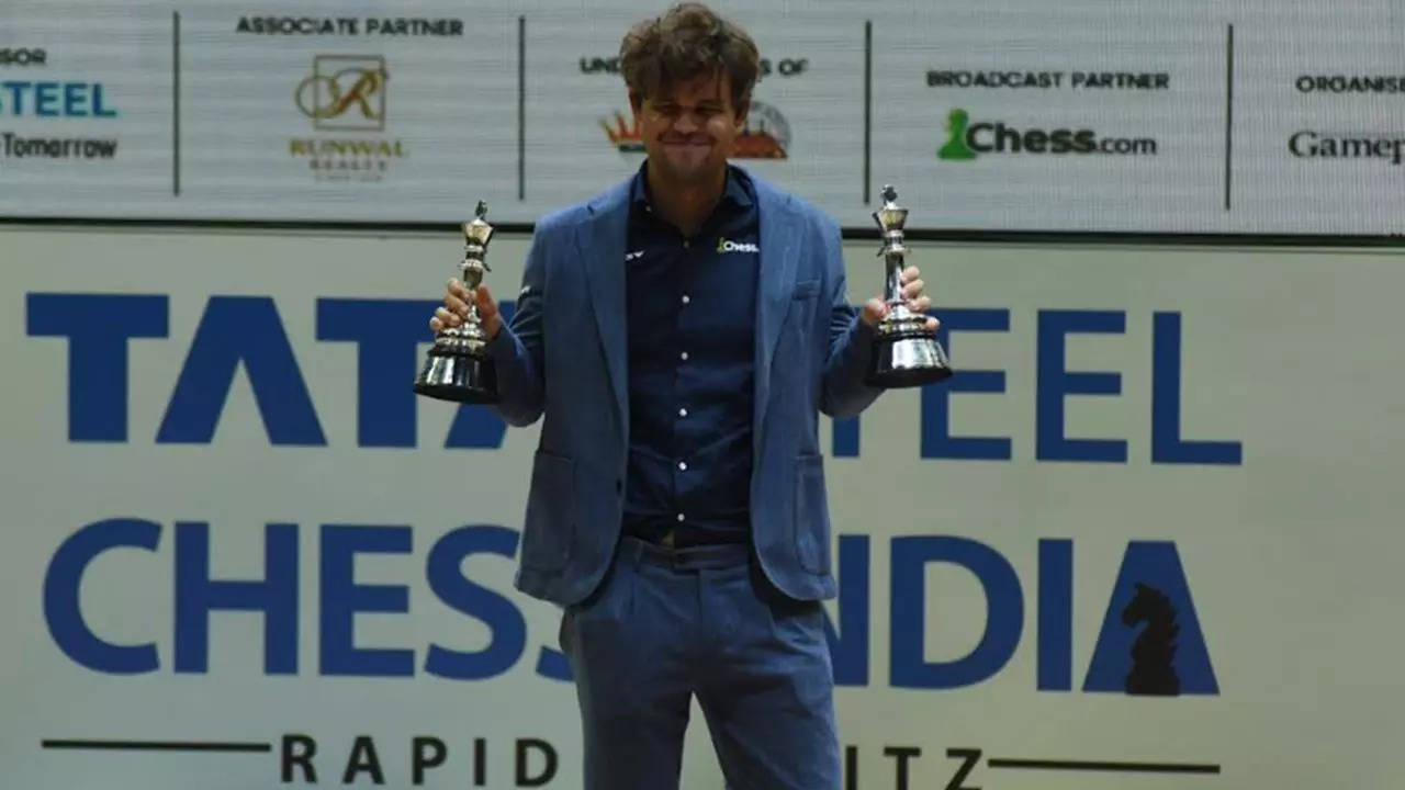 Magnus Carlsen Reigns Supreme: Wins Tata Steel Blitz After Rapid Title Triumph In Chess Masterclass