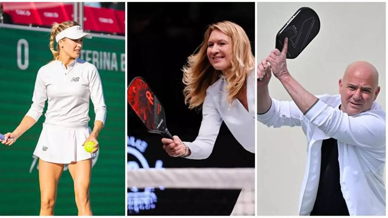 'Jump From Tennis To Pickleball Not Easy': Steffi Graf and Andre Agassi Praise Eugenie Bouchard's Bold Move