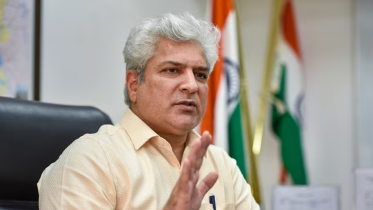 former Delhi minister Kailash Gahlot, who quit the Aam Aadmi Party on Sunday