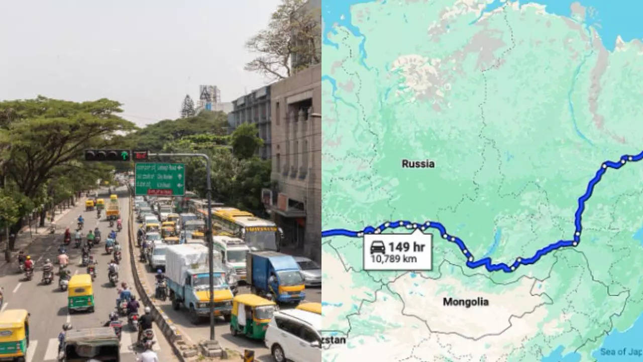 'why always degrade bengaluru?' x slams woman for comparing 149-hour drive in russia to city's traffic