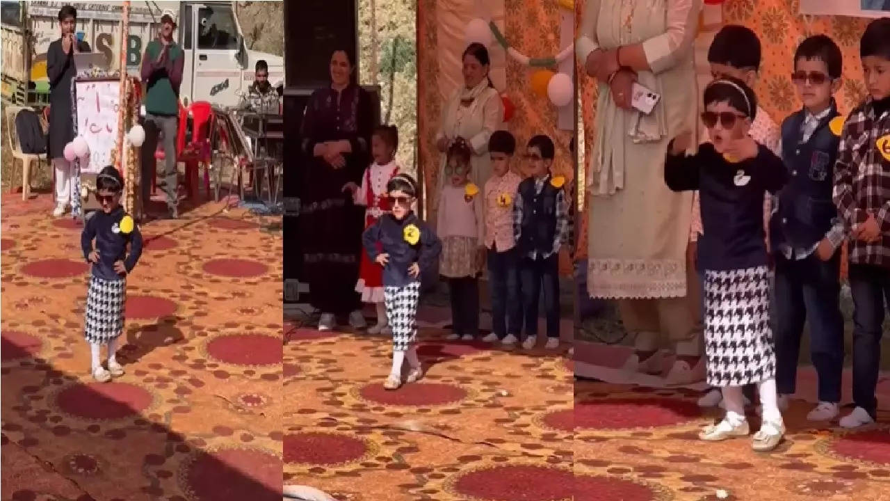 little girl ramp walk video