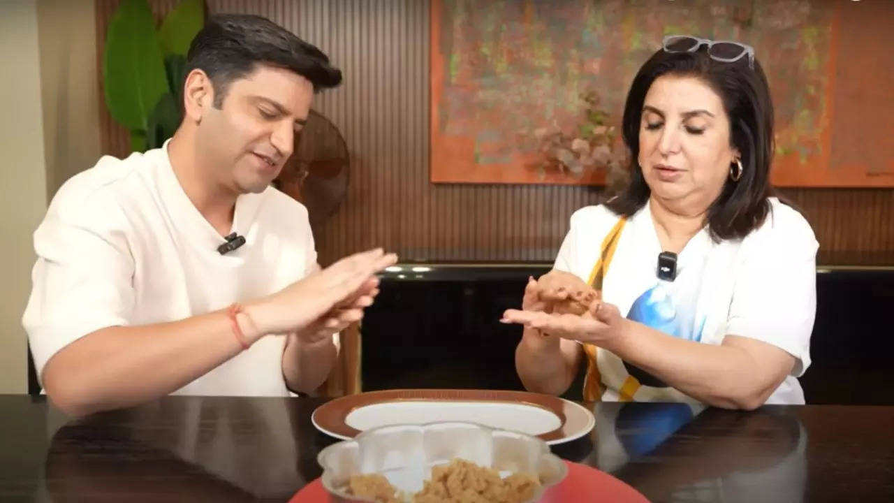 Chef Kunal Kapur's Exotic Peanut Butter Laddoo Leave Farah Khan Impressed