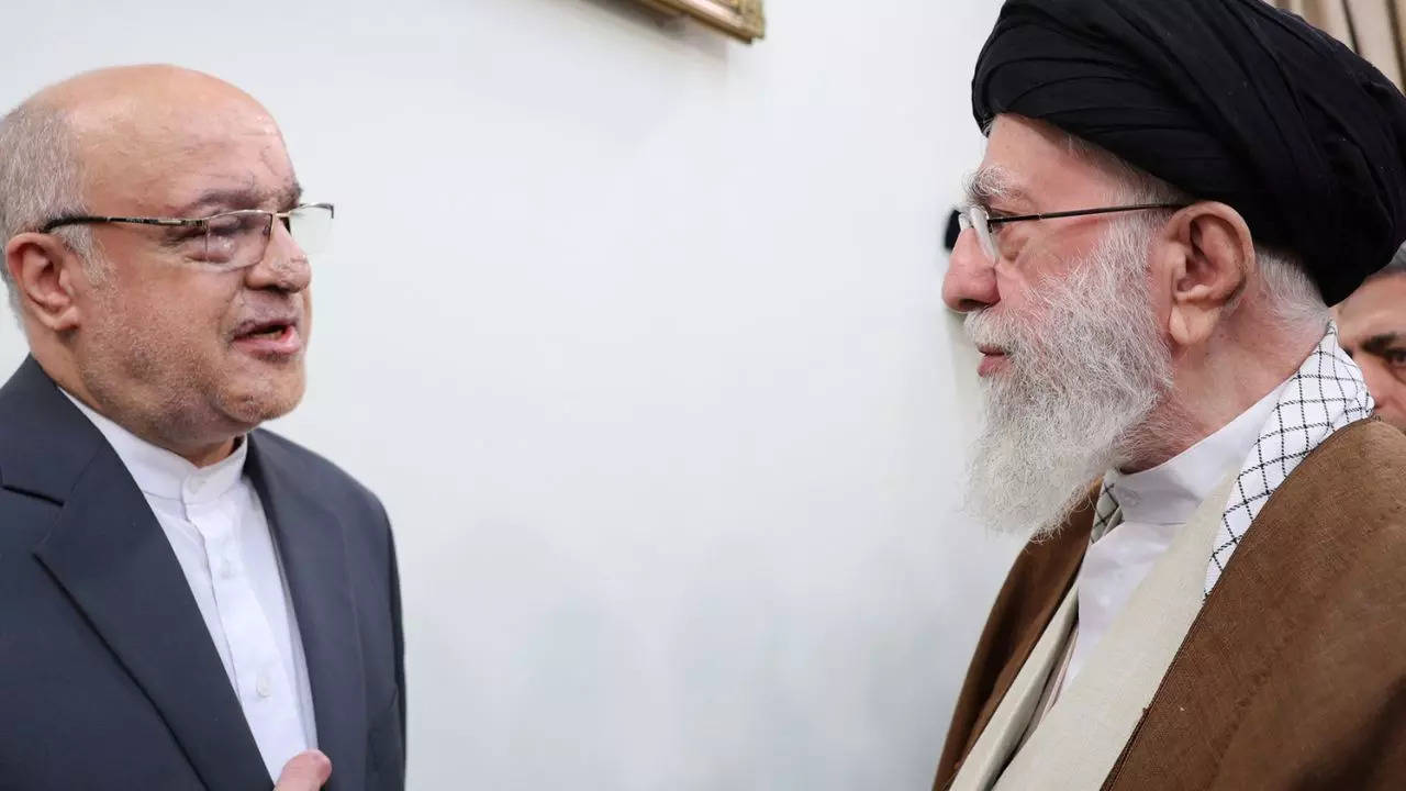 Ayatollah Ali Khamenei met with Iran's Ambassador to Lebanon on Sunday,