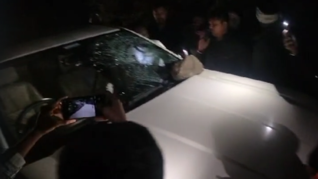 Former Maharashtra Home Minister Anil Deshmukh's Car Attacked IN Nagpur Ahead Of Assembly Polls