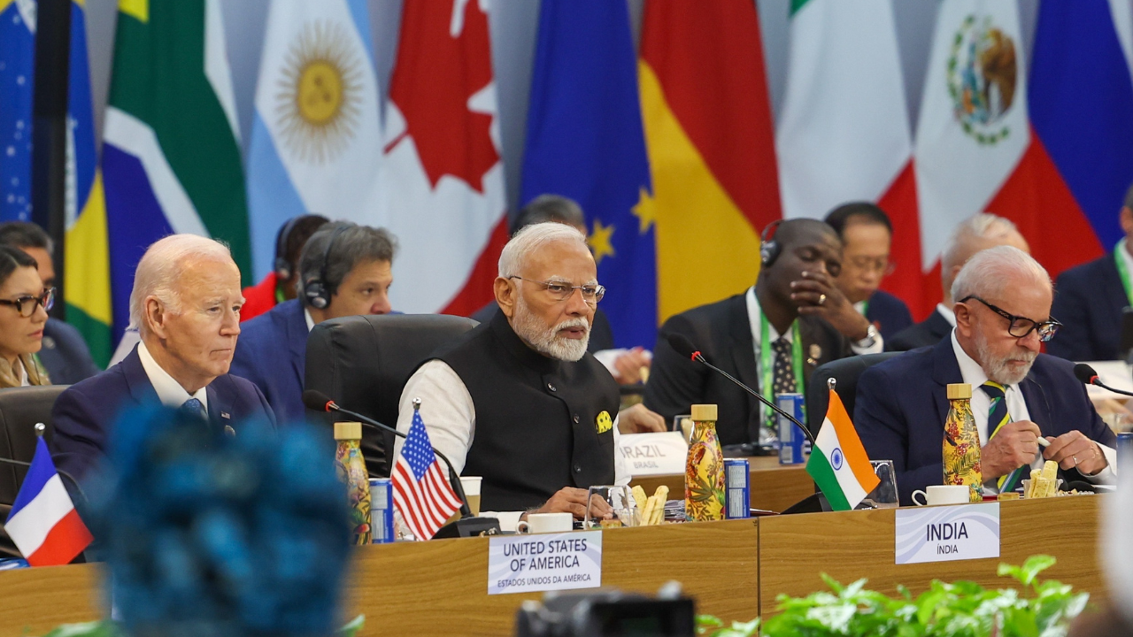 Breaking News Live Updates PM Modi Meets Counterparts From UK France Italy On Sidelines Of G20