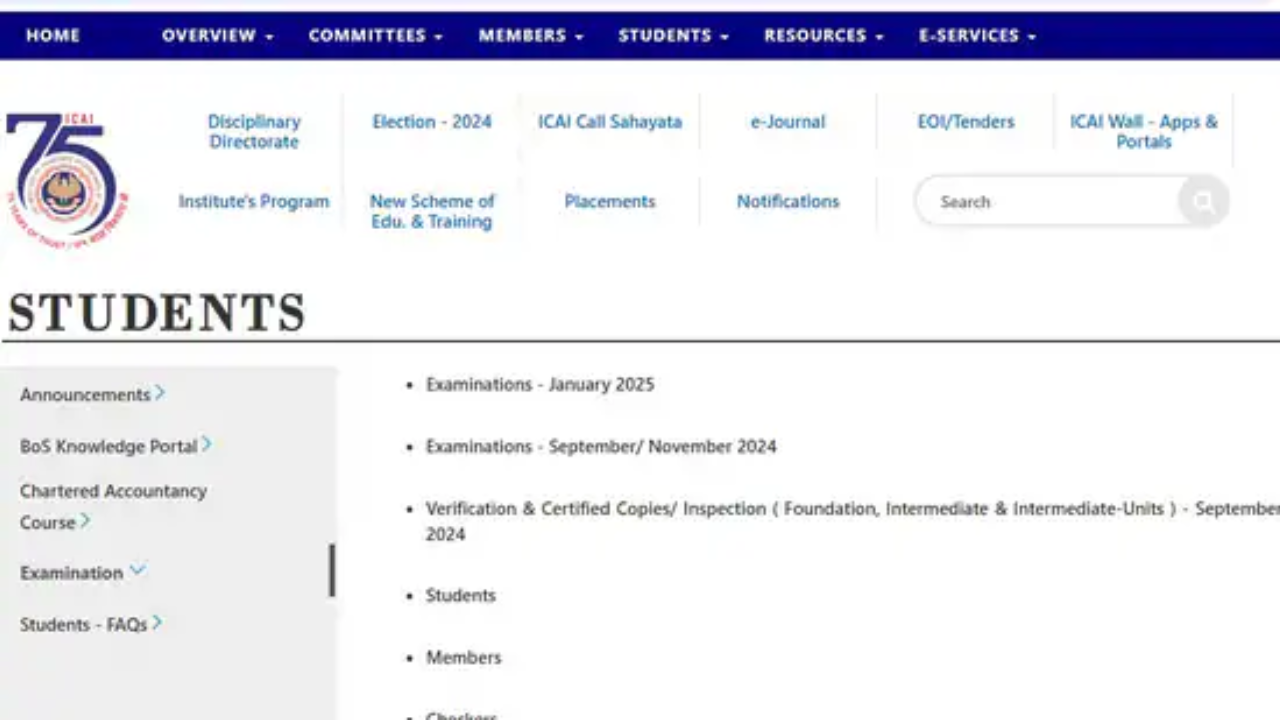 ICAI CA January Exam 2025 Series I Mock Test started