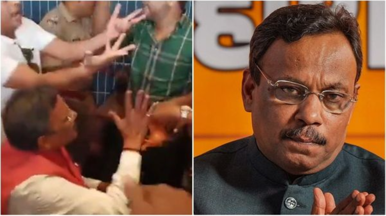 ​ BVA gheraro Vinod Tawde acussing him of distributing money to buy votes at a hotel in Virar (East) ​