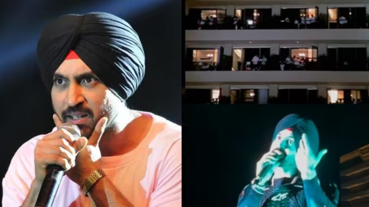 Diljit Dosanjh STOPS Ahmedabad Concert Midway After Noticing Fans Enjoying Concert Without Tickets. WATCH