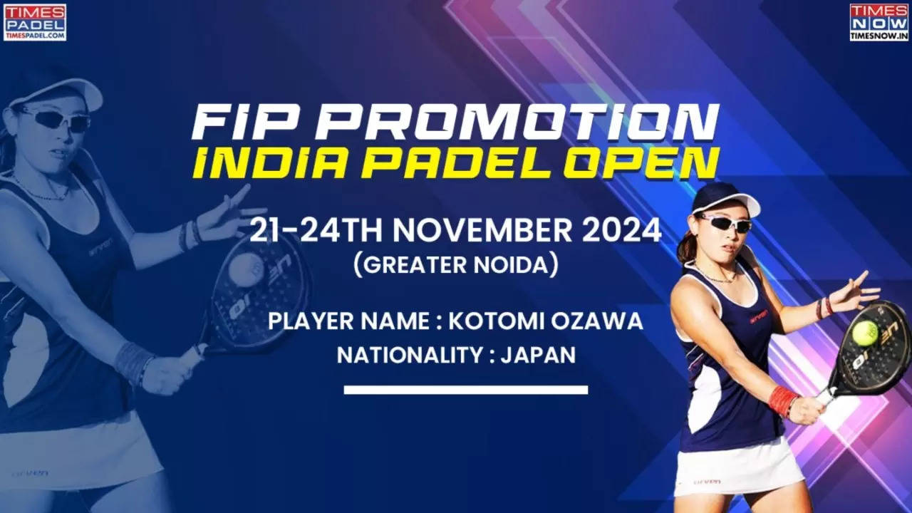 Meet Kotomi Ozawa, Japanese Padel Star All Set To Sizzle At FIP Promotion India Padel Open