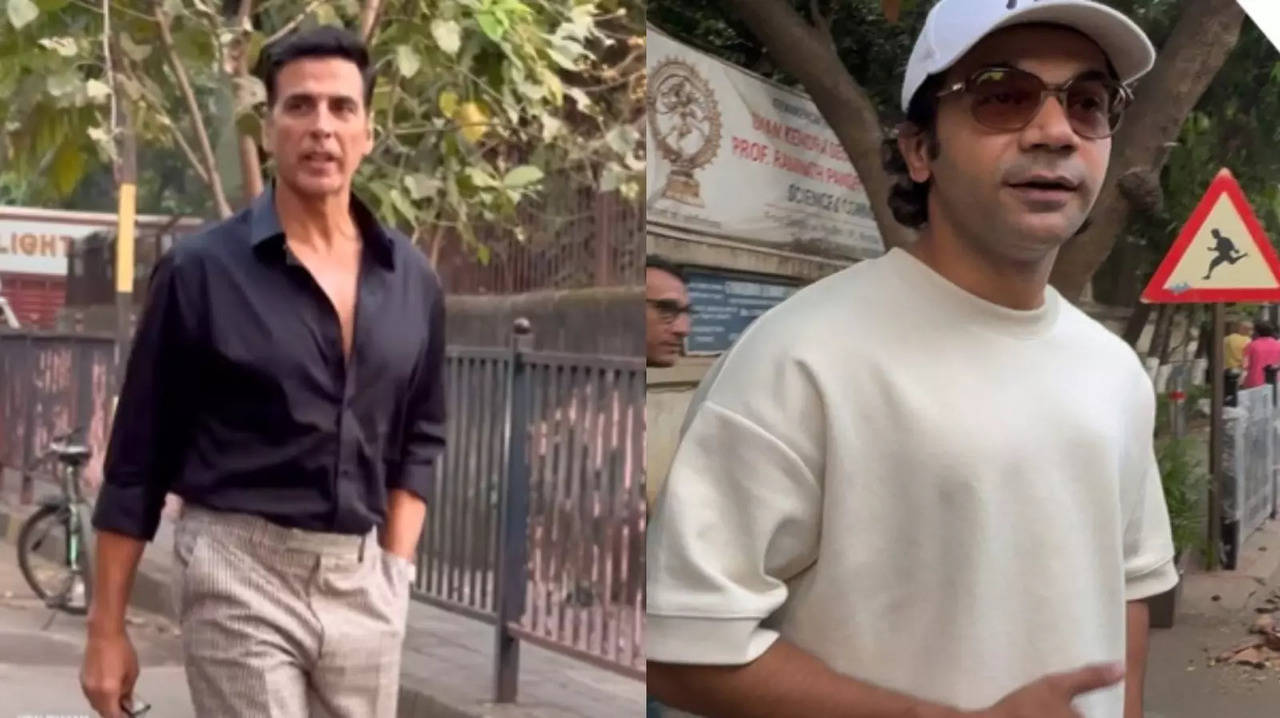 Maharashtra Assembly Elections: Akshay Kumar, Rajkummar Rao, Shubha Khote Cast Vote In Mumbai. WATCH