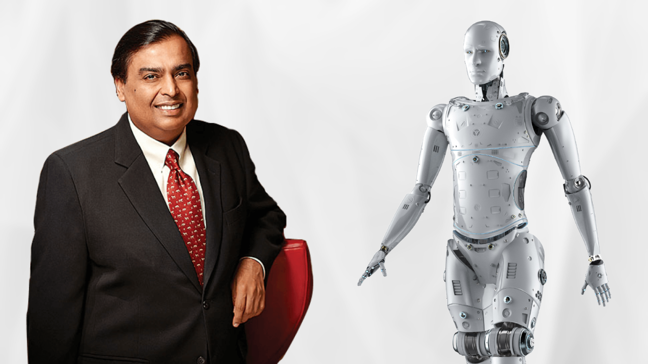 Mukesh Ambani Addverb Humanoid