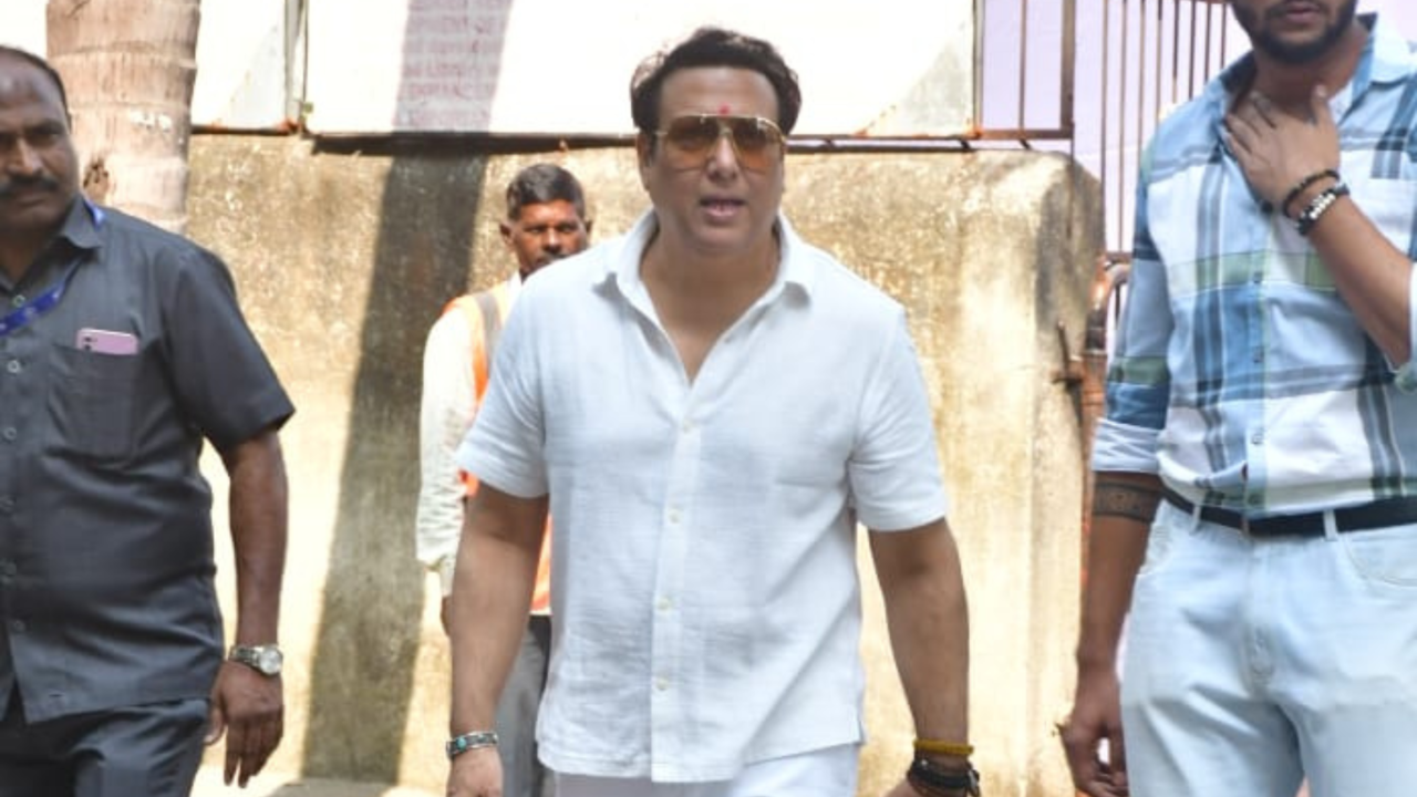 Govinda Casts Vote In Maharashtra Assembly Elections 2024 After Health Scare At Political Rally