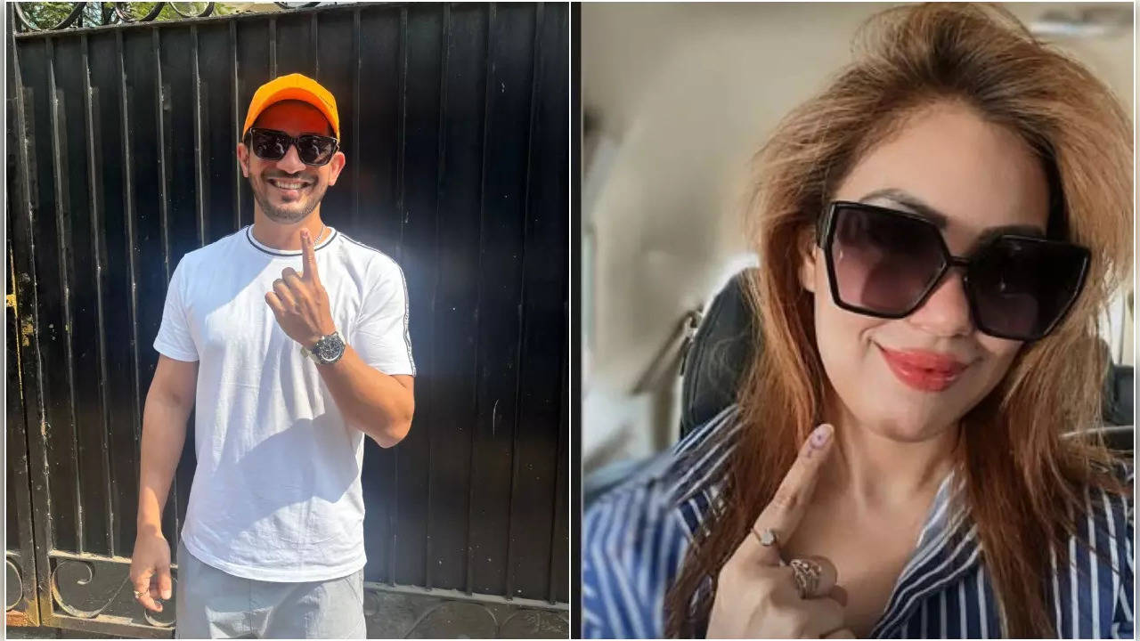 Maharashtra Election 2024: Arjun Bijlani, Munmun Dutta And Other TV Stars Cast Their Votes