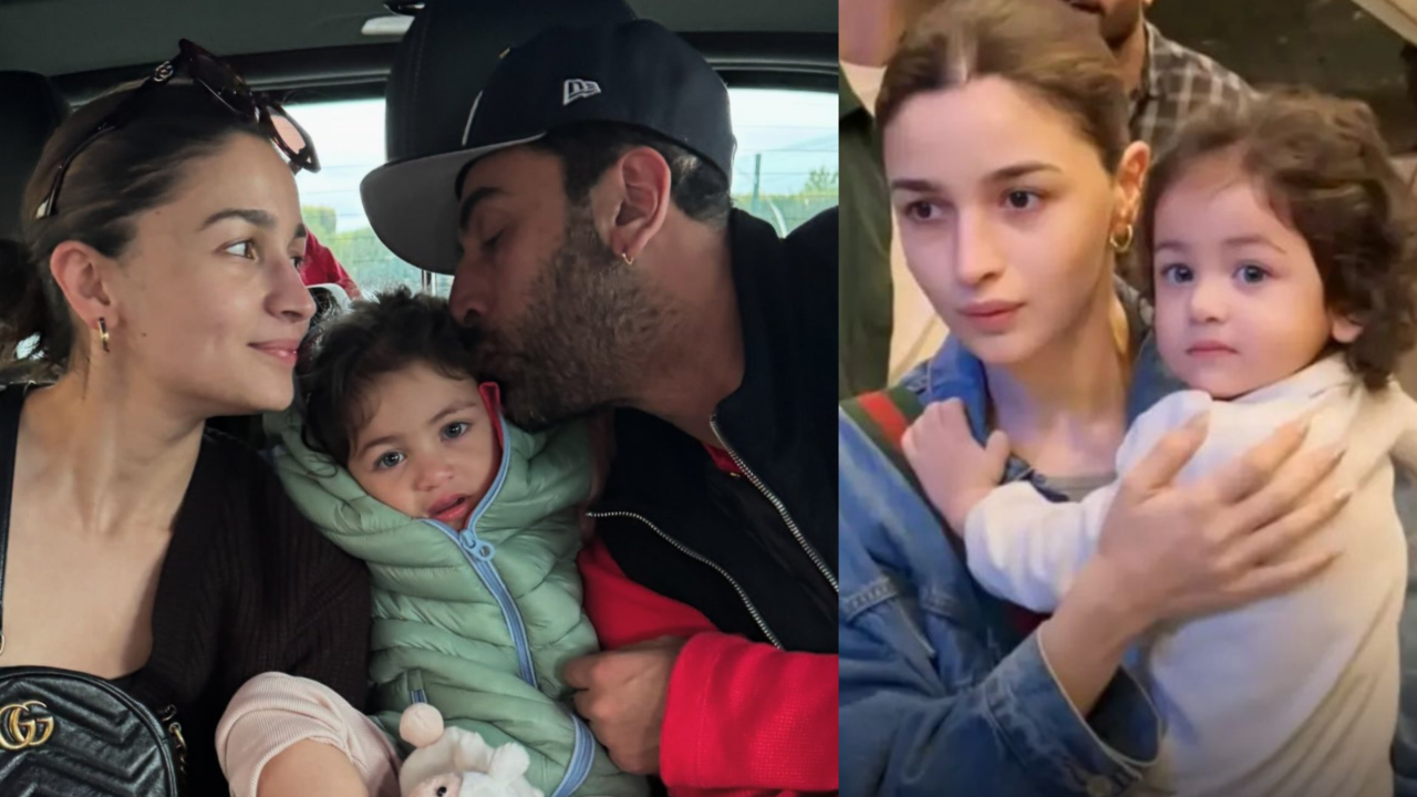 Ranbir Kapoor, Alia Bhatt’s Baby Girl Raha Cutely Screams 'Maa' In Viral Video. Netizens Are All Hearts