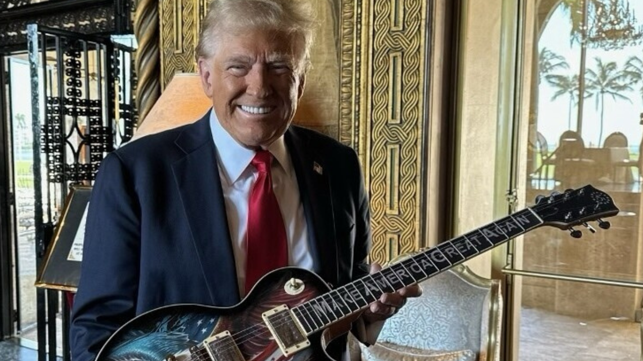 Donald Trump Is Now Selling Autographed Guitars