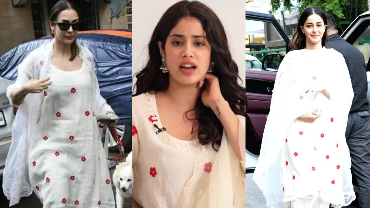 Bollywood divas in the same chanderi kurta