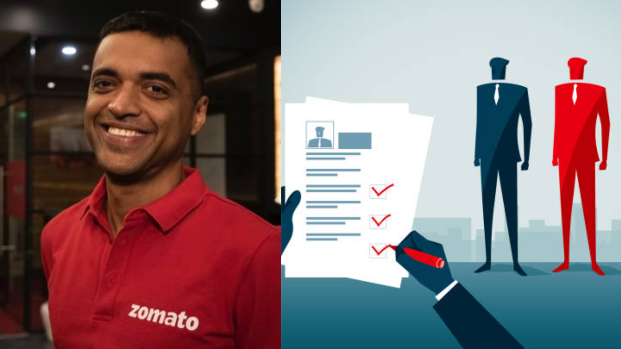 'We Have Over 10,000 applications…': Zomato's Deepinder Goyal Shares Updates On His Chief Of Staff Recruitment