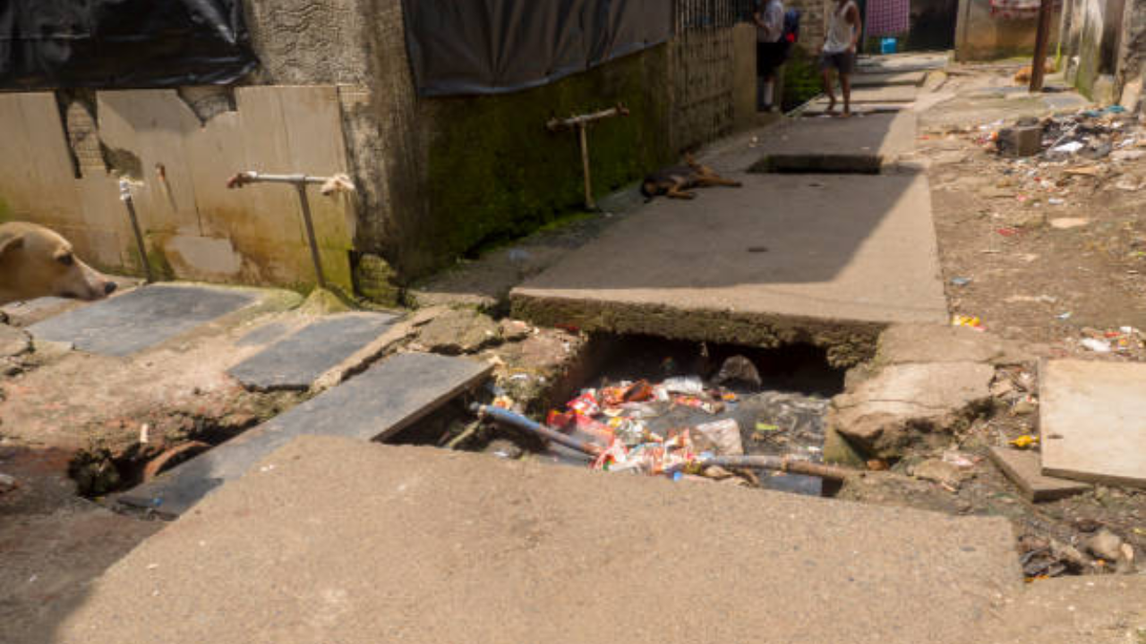 open drain istock 