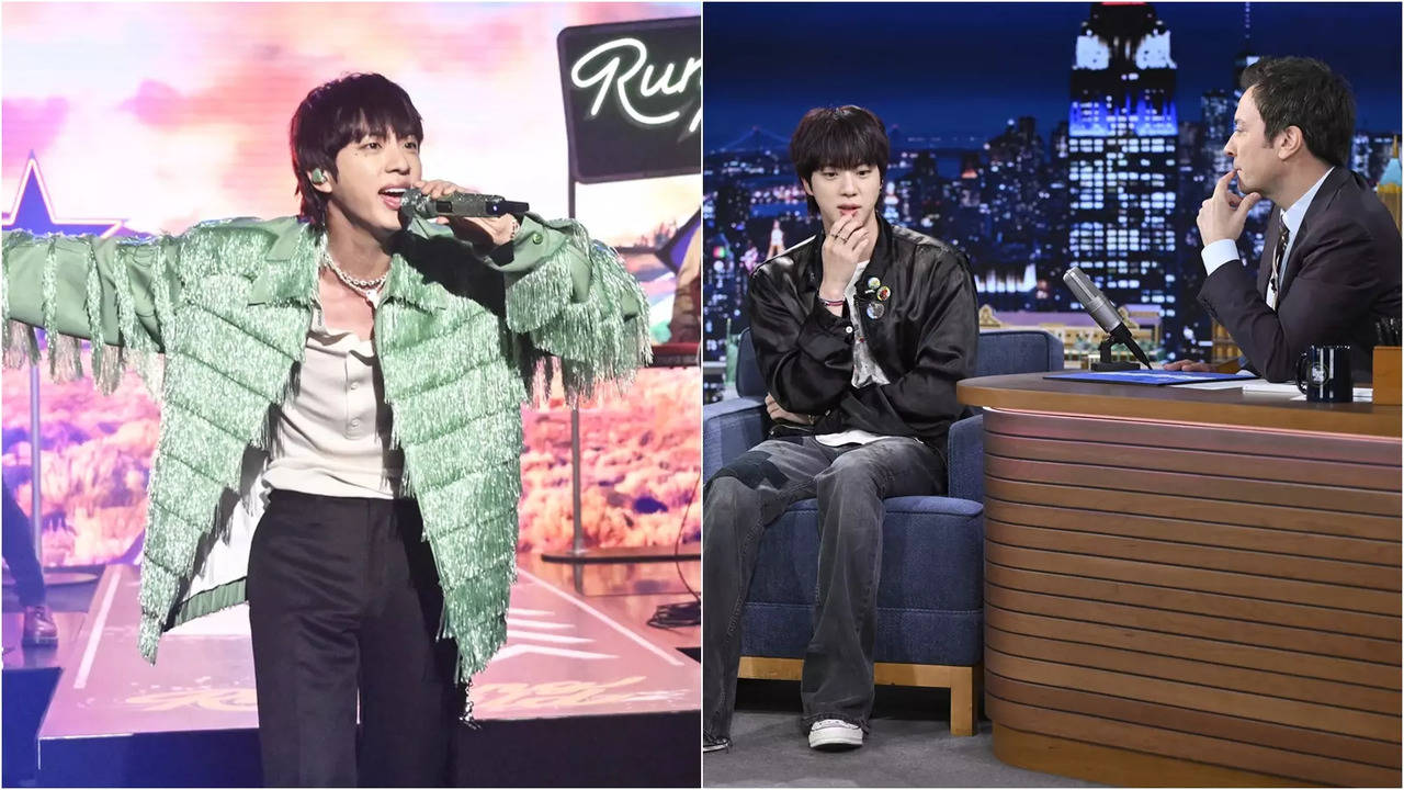 BTS Jin On The Tonight Show: Debut Live-Performance On Running Wild To 'Worldwide Handsome' Nickname