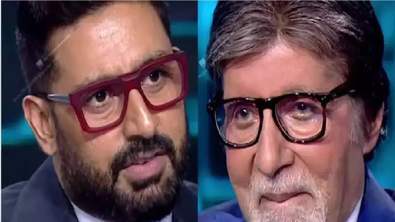 abhishek and amitabh