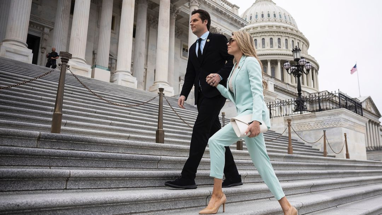 Matt Gaetz And Wife Ginger Luckey