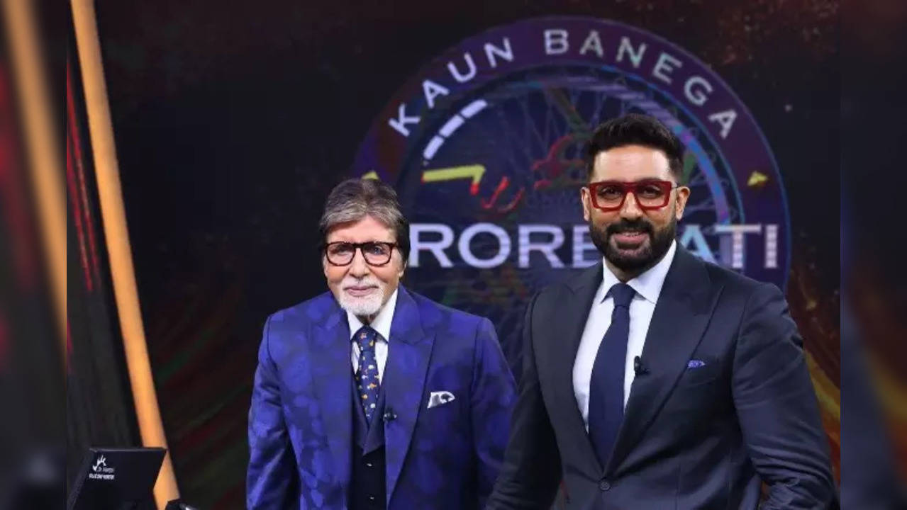 KBC 16: Amitabh-Abhishek Play ‘Who’s The Better Bachchan?’