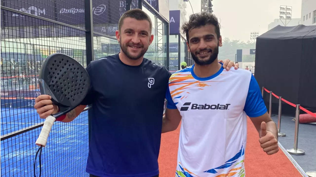 Chandril Sood & Lakshit Sood vs Mohit Mohit And Marc Bernils Garcia R016 : Mohit-Marc Defeat Sood Brothers To Book Quarter-Final Berth Of FIP Promotion India Padel Open