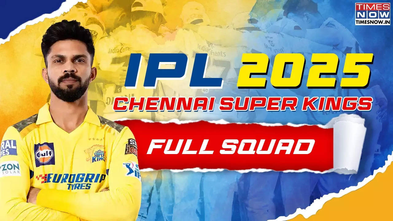 CSK Squad IPL 2025 Auction: Full List Of Players Bought By Chennai Super Kings