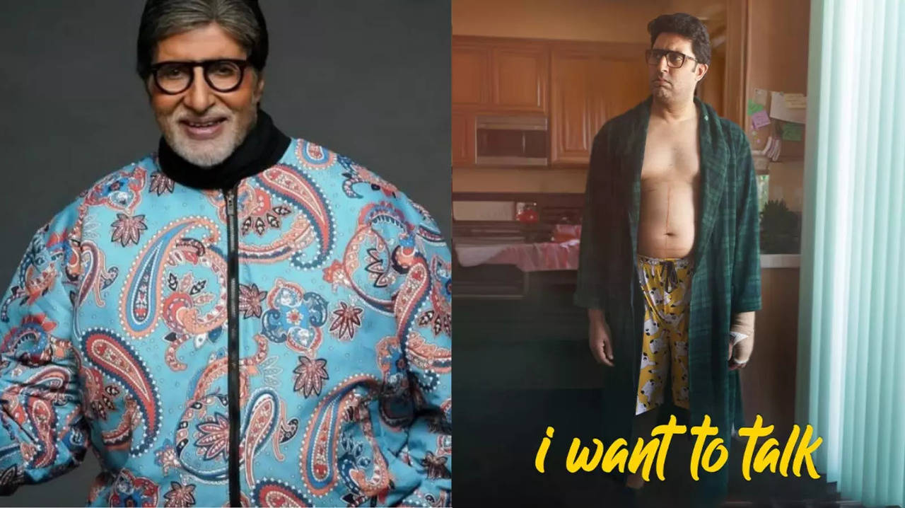 Amitabh Bachchan Lauds Son Abhishek Bachchan For His Performance In I Want To Talk