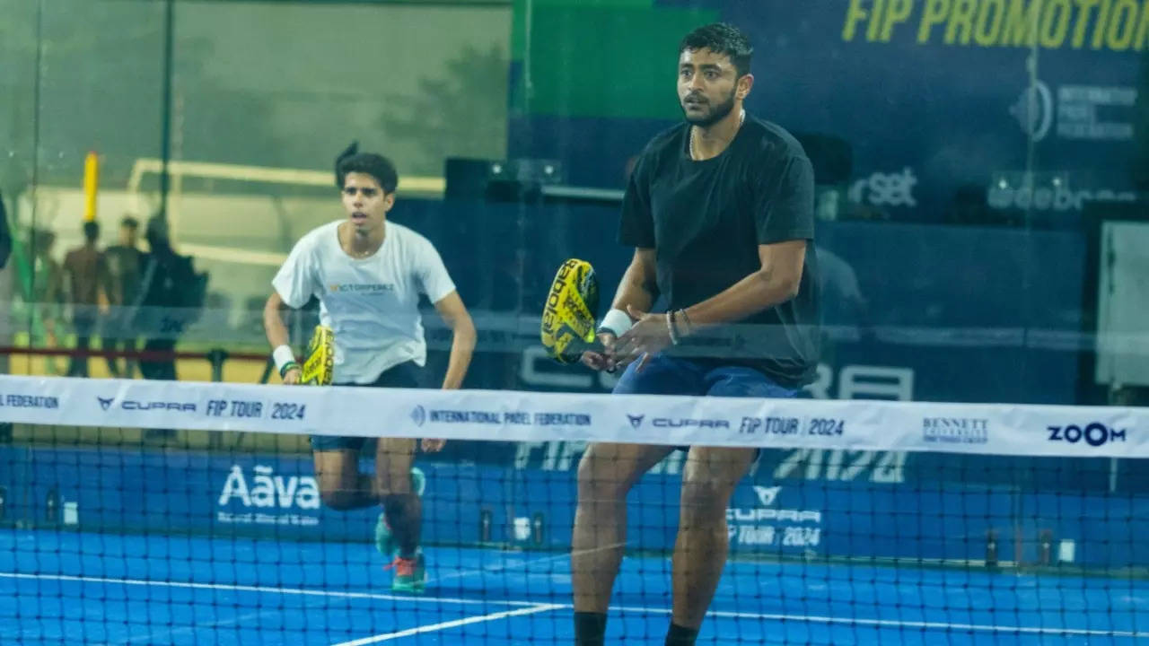 Aryan Goveas & Rahul Motwani vs Digvijay Pratap Singh And Miguel Vega Martin Round Of 16: Aryan-Rahul Breeze Past Digvijay-Miguel To Book Quarter-Final Berth Of FIP Promotion India Padel Open