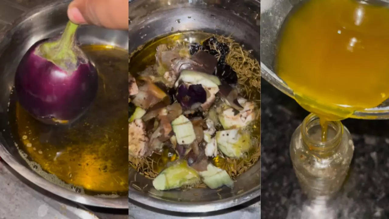 brinjal oil to keep hair black (Instagram)