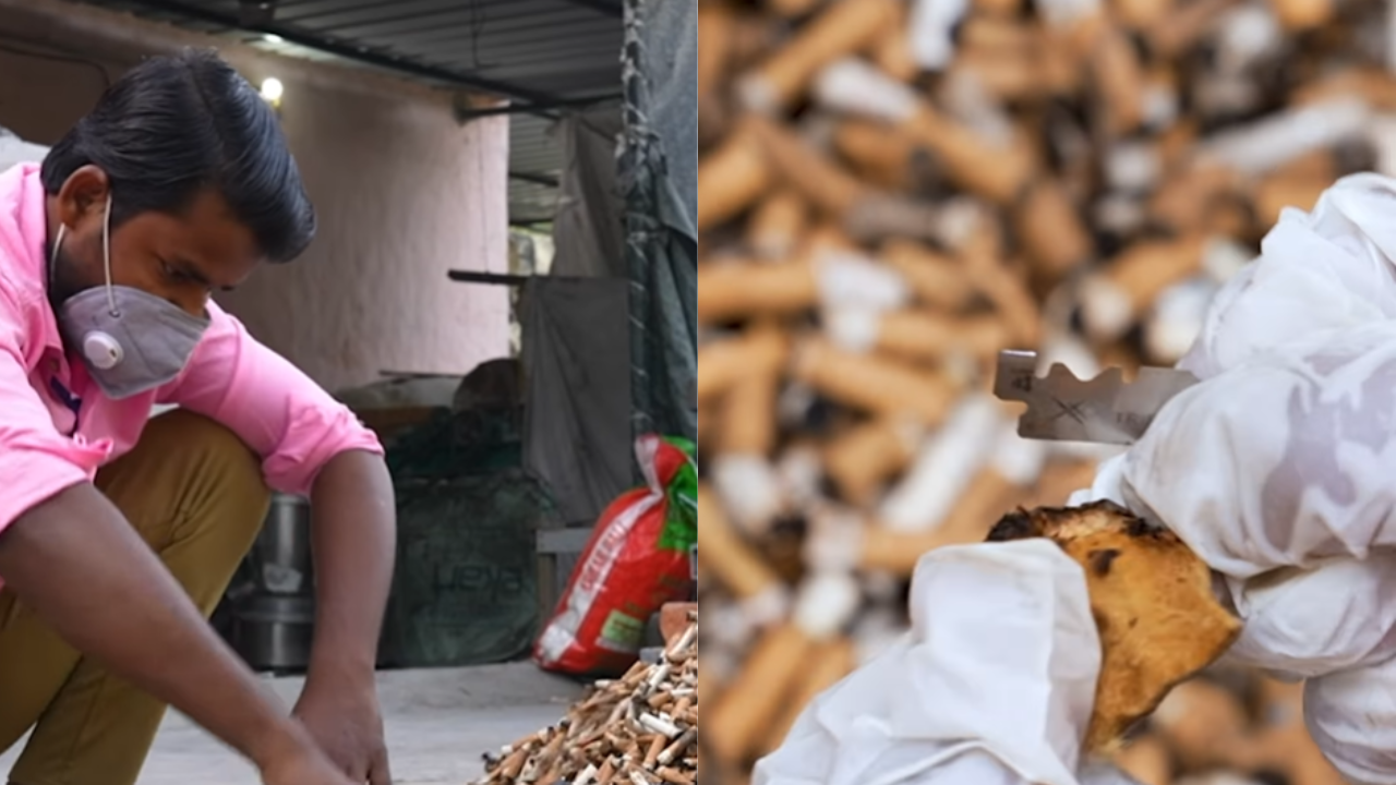 Noida man creative solution to reduce cigarette butts