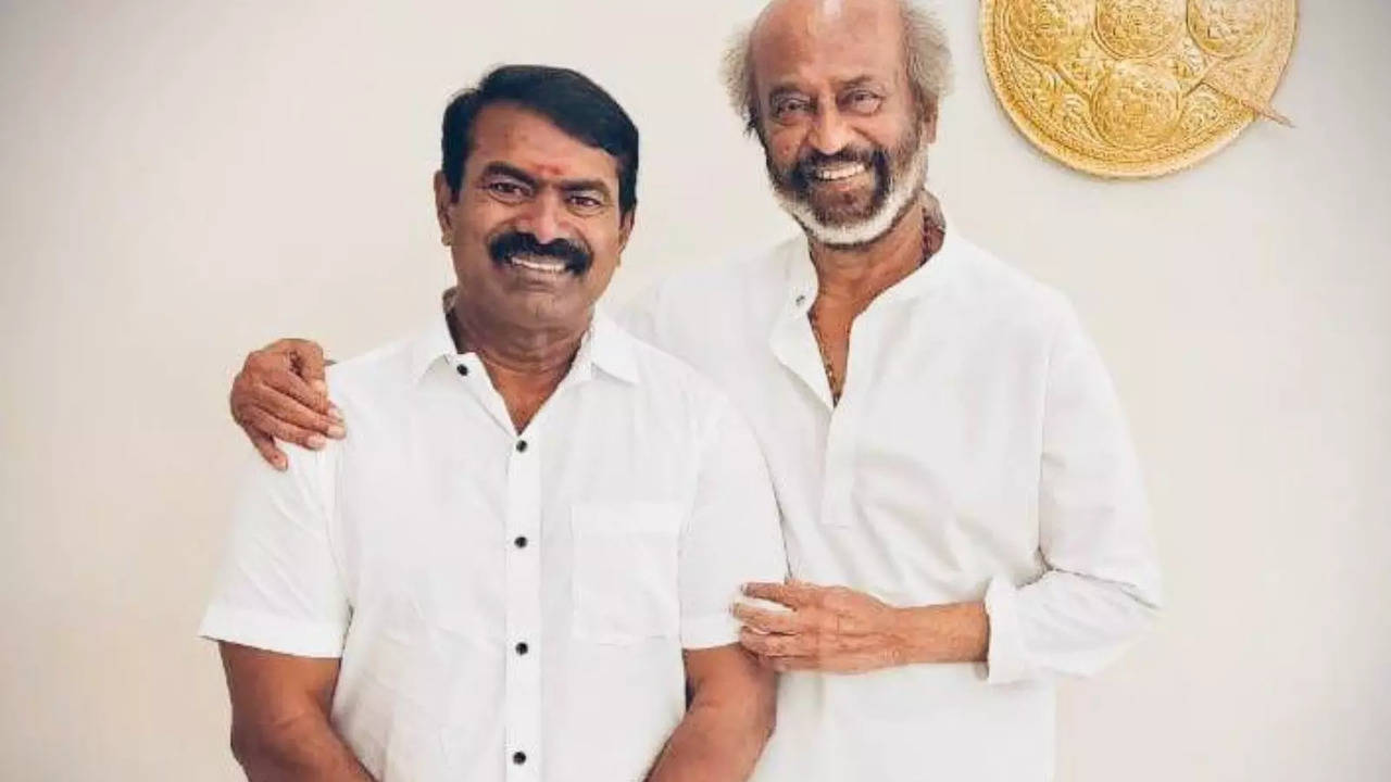 Seeman and Rajinikanth meet