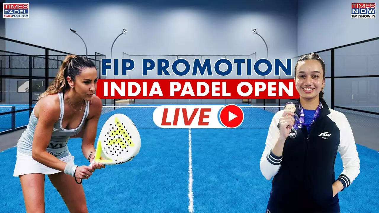 FIP Promotion India Padel Open Day 4 Live Sergi Guimet BigasJoel Olivera Palos To Face Pol AlsinaEdu Altimires Ros