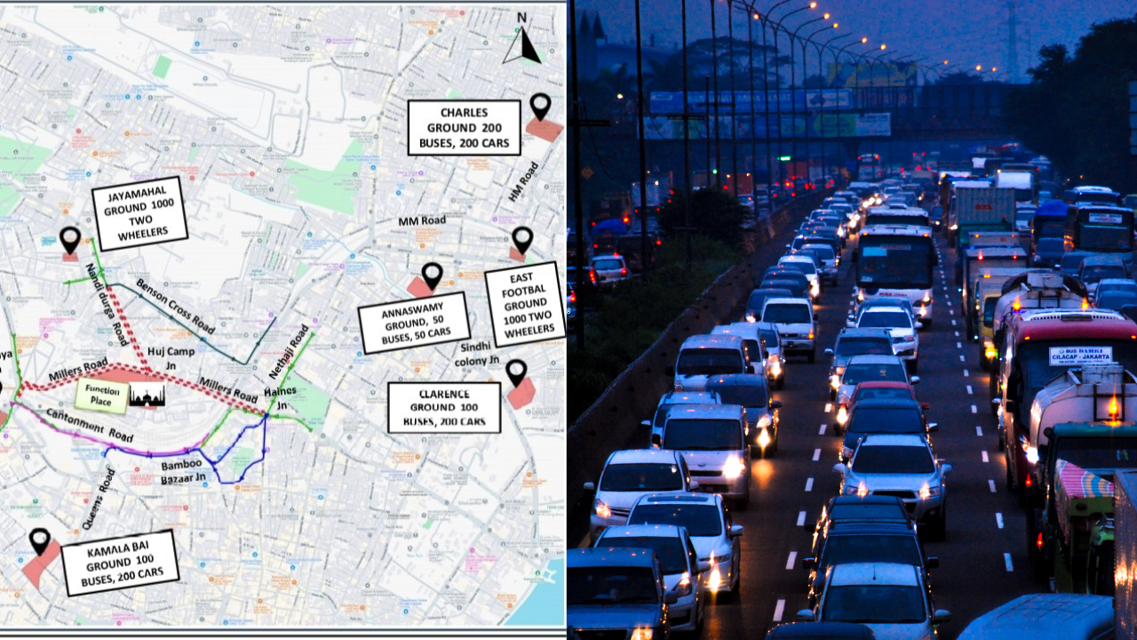 Bangalore traffic advisory