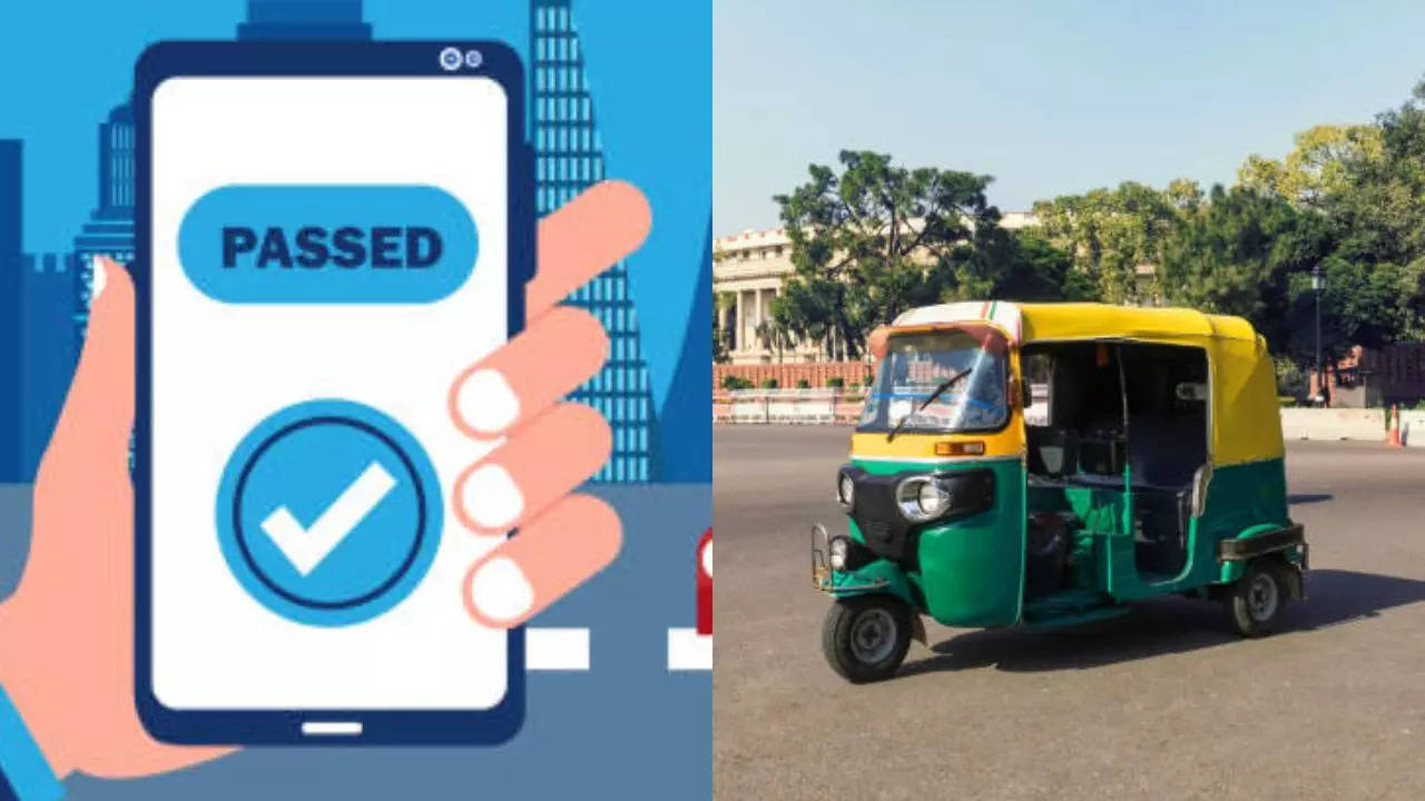 Representative Image: Man Passes 6th Driving Test Attempt With An Auto-Rickshaw