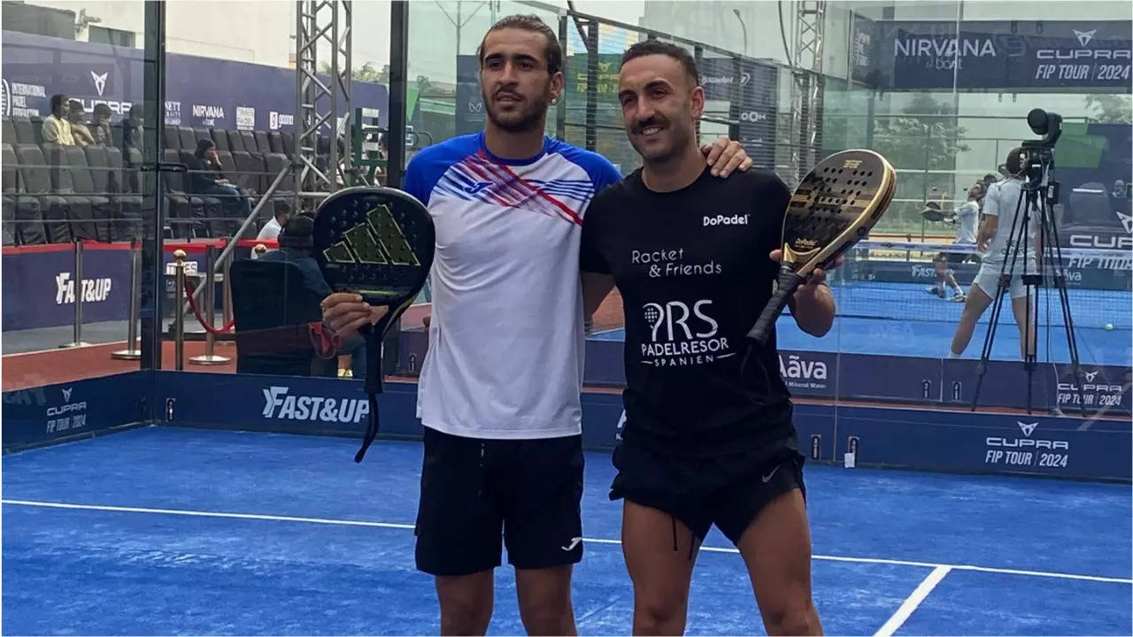 Mohit Mohit & Marc Bernils Garcia vs Hami Golestan And Arya Roghani Quarter-Final : Iran's Hami-Arya Defeat Mohit-Marc To Qualify For Semi-Final Of FIP Promotion India Padel Open