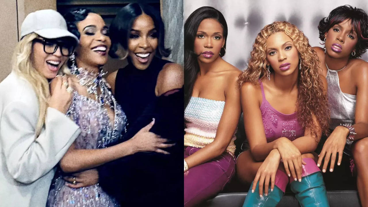 Fans Cannot Keep Calm As Destiny's Child Reunite, Kelly And Beyoncé Attend Opening Night Of Michelle's Death Becomes Her