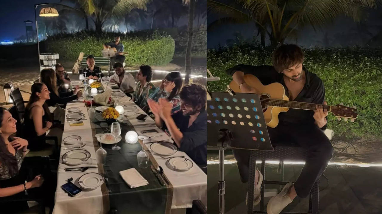 Kartik Aaryan Plays Guitar, Dines With Close Friends As He Celebrates Birthday In Goa. See UNSEEN Pics