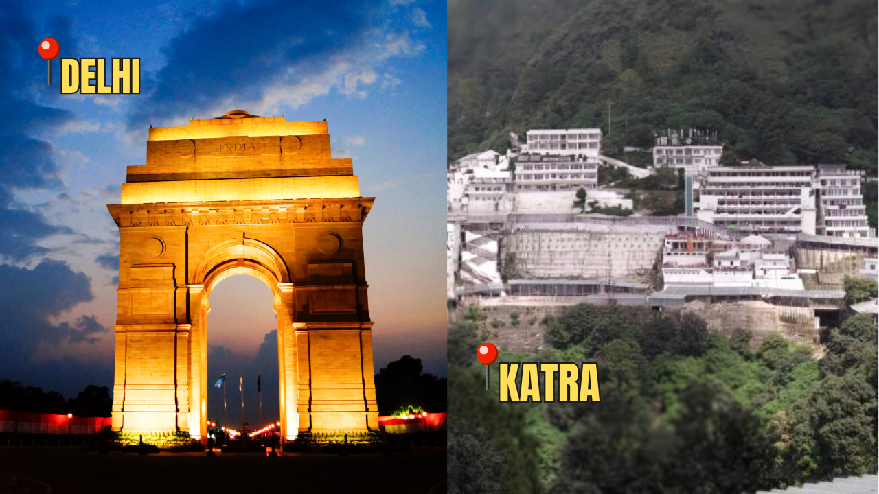 Delhi to Katra travel