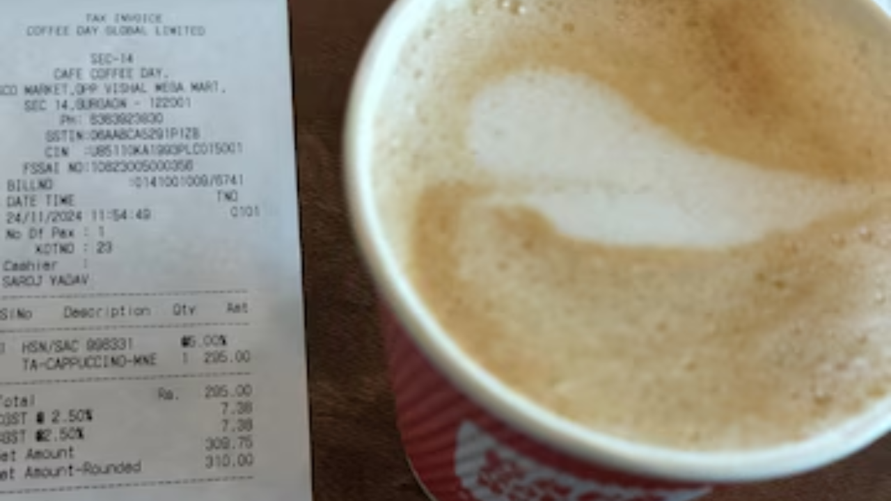 Delhi Man Slams Café for Refusing Small Cappuccino Cup