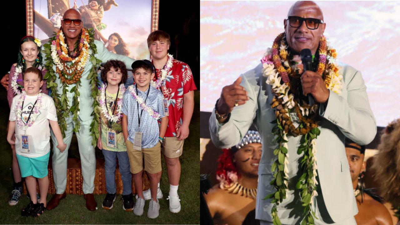 Dwayne And Make-A-Wish (Credit- Getty Images)