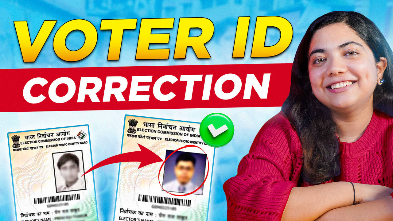 How To Update Photo In Voter Id Card Voter Id Card Correction In Times Now