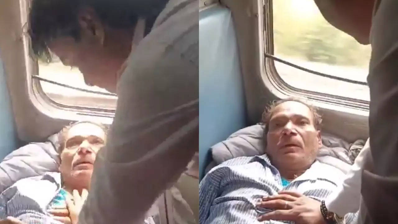 Viral Video Of Railways TTE Giving CPR To Passenger Sparks Controversy Among Medical Experts