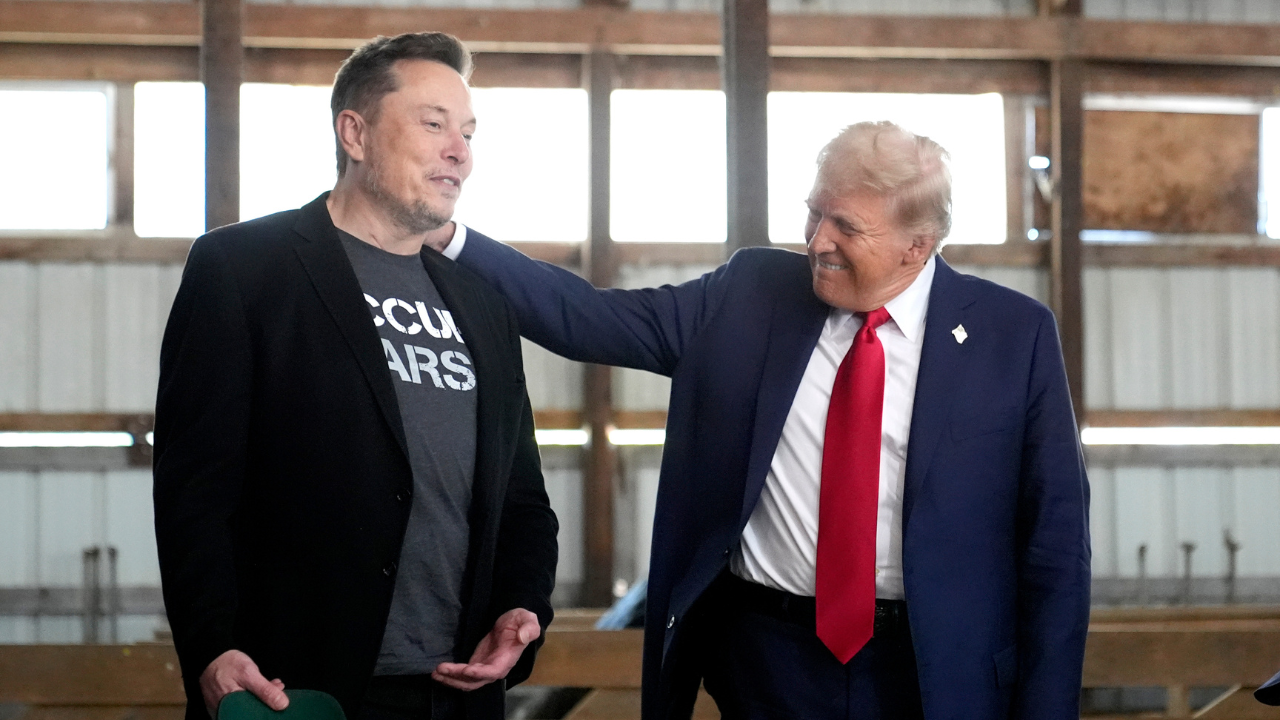 Elon Musk and Donald Trump