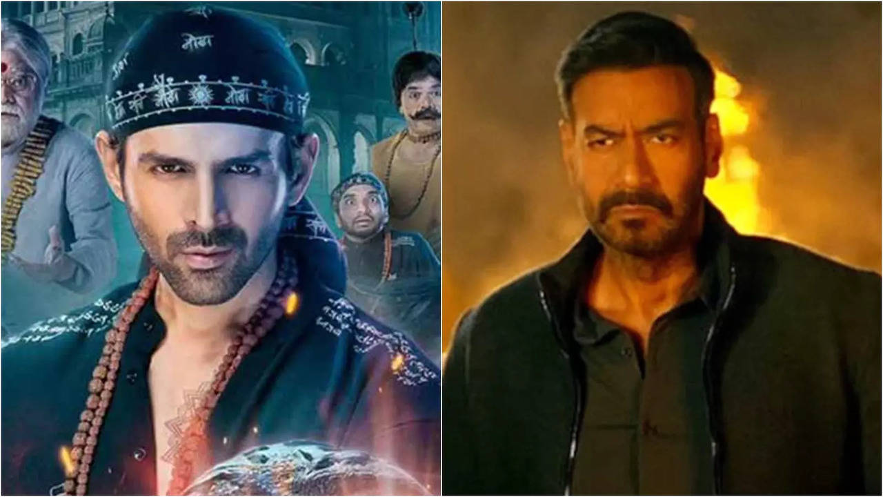 Bhool Bhulaiyaa 3 Vs Singham Again Movie Collections: Kartik Aaryan Film Racing Ahead Of Ajay Devgn Starrer